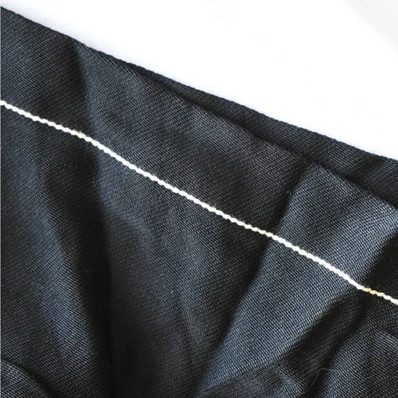 BASSIKE  Black Casual Shorts with contrast stitch - Picture 10 of 11